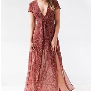 WYLDR Plunge Leopard Dress